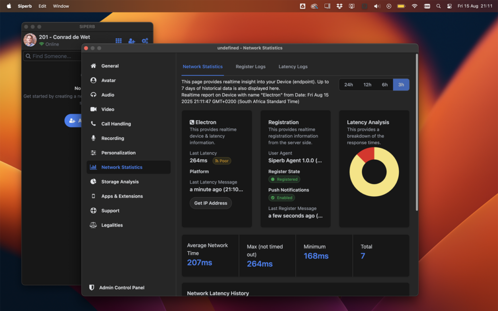 Download Siperb Softphone on Apple Mac